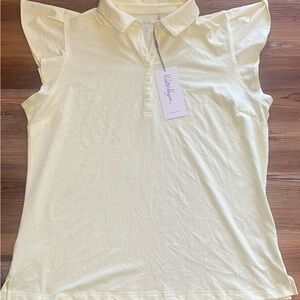 Walter Hagen Light Yellow Polo Shirt